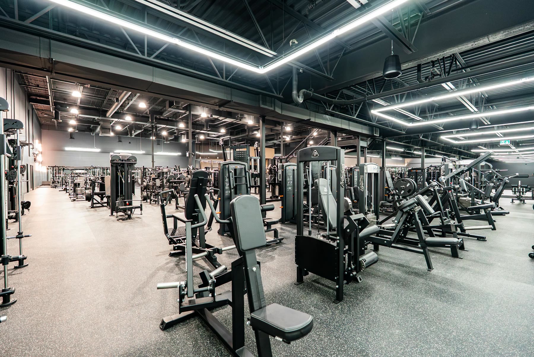 Inside Obsidian Athletic Club West Edmonton