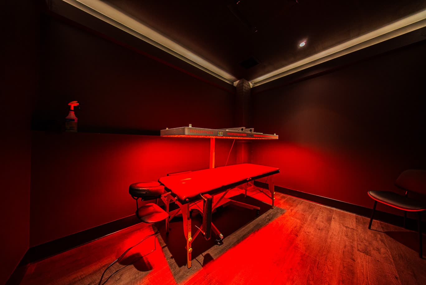 Red light therapy at Obsidian Athletic Club