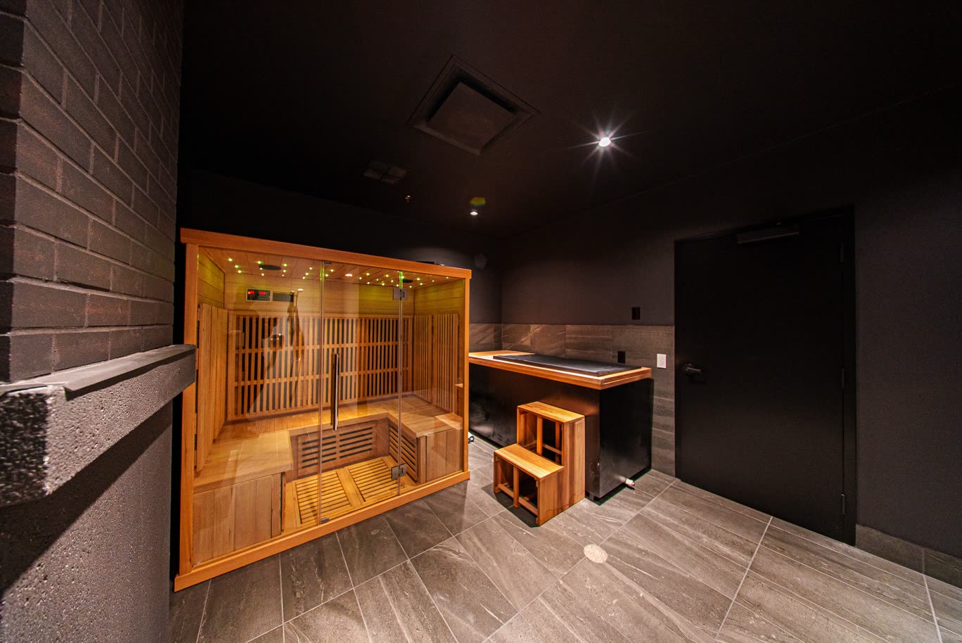 Sauna at Obsidian Athletic Club
