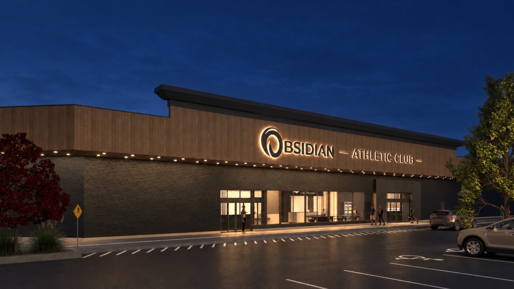 Inside Obsidian Athletic Club Kelowna